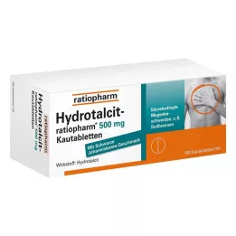 HYDROTALCIT-Ratiopharm 500 mg tuggtabletter, 100 st