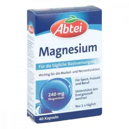 Abbey Magnesium Kapslar (40 stycken)
