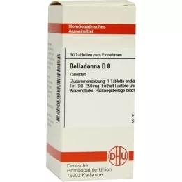 BELLADONNA D 8 tabletter, 80 st