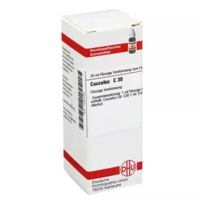 COCCULUS C 30 Spädning, 20 ml COCCULUS C 30 Spädning, 20 ml