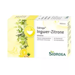 SIDROGA Wellness Ginger-Citron Te Filterpåsar, 20X2,0 g