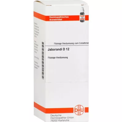 JABORANDI D 12 Spädning, 20 ml JABORANDI D 12 Spädning, 20 ml