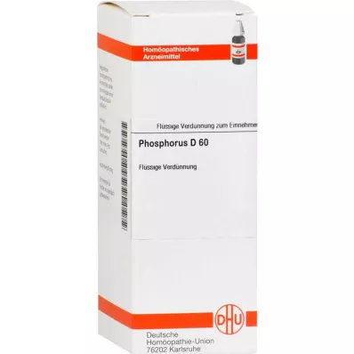 PHOSPHORUS D 60 Spädning, 20 ml