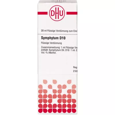 SYMPHYTUM D 10 Spädning, 20 ml SYMPHYTUM D 10 Spädning, 20 ml