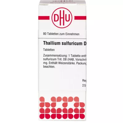 Thallium Sof D 8, 80 st Thallium Sof D 8, 80 st