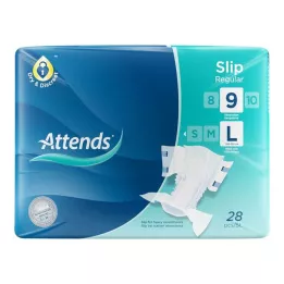 ATTENDS Slip Regular 9 L, 28 st