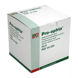 PRO-OPHTA Ögonbandage S stor, 50 st