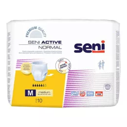 SENI Aktiv normal inkontinenstrosa Disponibel M, 10 st