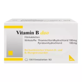 VITAMIN B DUO Filmdragerade tabletter, 100 st