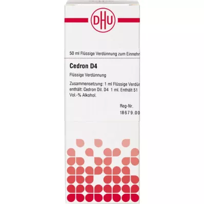 Cedron D 4, 50 ml Cedron D 4, 50 ml