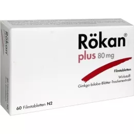 RÖKAN plus 80 mg filmbelagda tabletter, 60 st