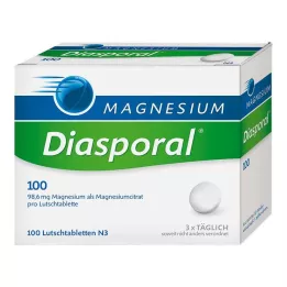 MAGNESIUM DIASPORAL 100 pastiller, 100 st