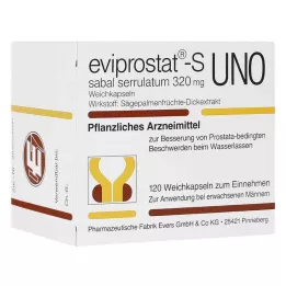 EVIPROSTAT-S sabal serrulatum 320 uno kapslar, 120 st