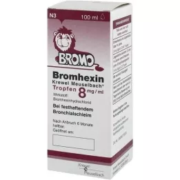 BROMHEXIN Krewew Meuselb.Dropten 8 mg/ml, 100 ml