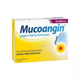 MUCOANGIN Vildbär 20 mg sugtabletter, 18 st