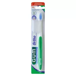 GUM KFO Tandborste mjukt V-snitt, 1 st