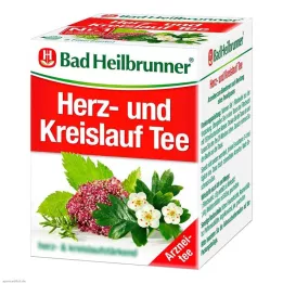 BAD HEILBRUNNER Hjärta och cirkulationste N Fbtl., 8X1,5 g