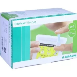 Omnican Fine Ställ pennkanyl 0.33x12 mm A 100st, 1 P