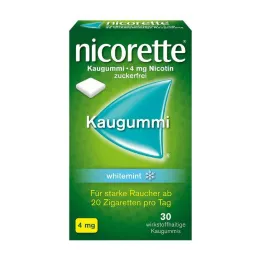 NICORETTE Tuggummi 4 mg whitemint, 30 st
