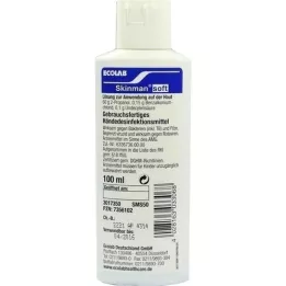 SKINMAN Mjuk handdesinfektionsfickflaska, 100 ml