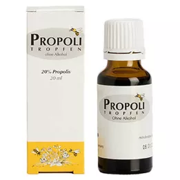 PROPOLI Droppar utan alkohol, 20 ml