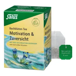 Bach Flower Tea Motivation &amp; Confidence Bio Salus, 15 st