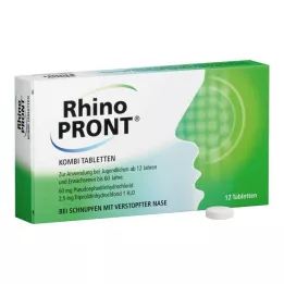 RHINOPRONT Kombitabletter, 12 st