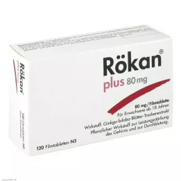 RÖKAN Plus 80 mg filmdragerade tabletter, 120 st