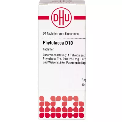 PHYTOLACCA D10, 80 st