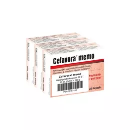 CEFAVORA memo mjuka gelatinkapslar, 90 st