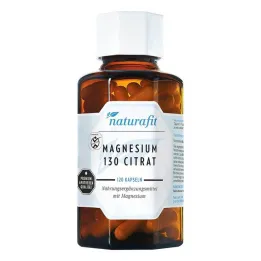 Naturafit Magnesium 130 Citr kapslar, 120 st