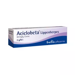 ACICLOBETA Munsårskräm, 2 g