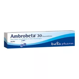 AMBROBETA 30 brustabletter, 20 st