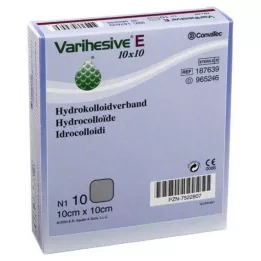 VARIHESIVE E 10x10 cm HKV hydroaktivt, 10 st