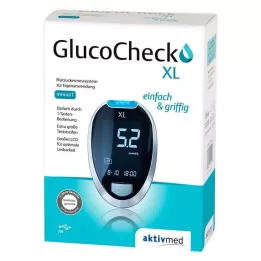 GLUCOCHECK XL Blodsockermätaruppsättning mmol/l, 1 st