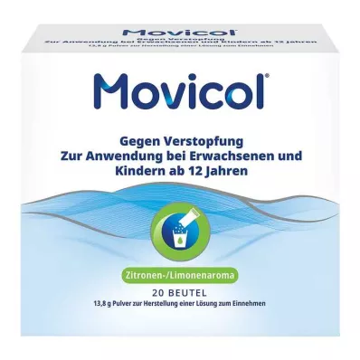 MOVICOL Påsar med pulver för oral användning, 20 st MOVICOL Påsar med pulver för oral användning, 20 st