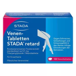 VENEN-TABLETTEN STADA retard, 100 st