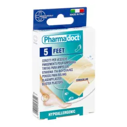 Blistergips 3,8x7 cm hydrokolloid (5 stycken)