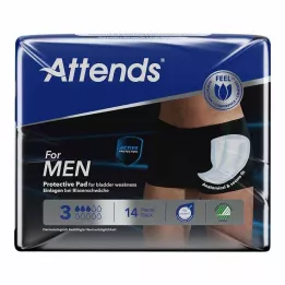 ATTENDS för män 3, 14 st