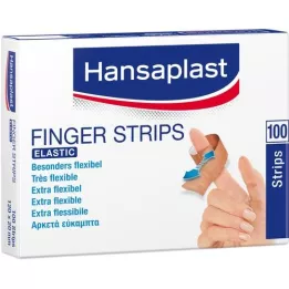 HANSAPLAST Elastiska fingerremsor 2x12 cm, 100 st