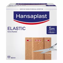 HANSAPLAST Elastisk gips 6 cmx5 m, 1 st