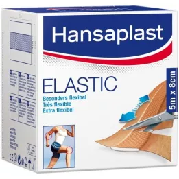 HANSAPLAST Elastisk gips 8 cmx5 m, 1 st