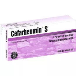 CEFARHEUMIN S -tabletter, 100 st