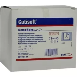 CUTISOFT SLIT Fleece Compresses, 50x2 st
