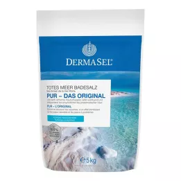 DERMASEL Dödahavsbadsalt rent, 5 kg