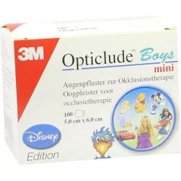 OPTICLUDE 3M Disney Boys Mini 2537MDPB-100, 100 st