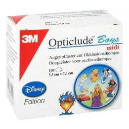 OPTICLUDE 3M Disney Boys MIDI 2538MDPB-100, 100 st