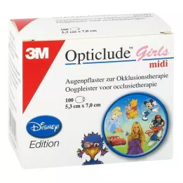 OPTICLUDE 3M Disney girls midi 2538MDPG-100, 100 st