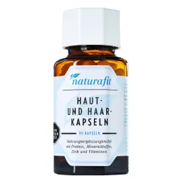 Naturafit hud- och hårkapslar, 90 st