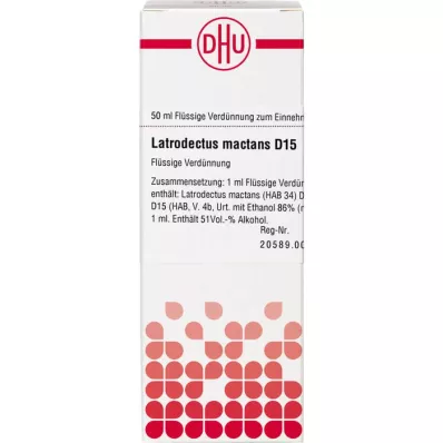 LATRODECTACT MAC D15, 50 ml LATRODECTACT MAC D15, 50 ml